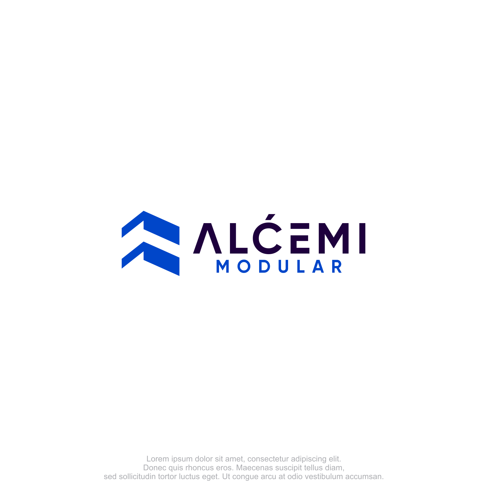 Logo Design by M.Syaiful Huda for ALCEMI MODULAR | Design #37724624