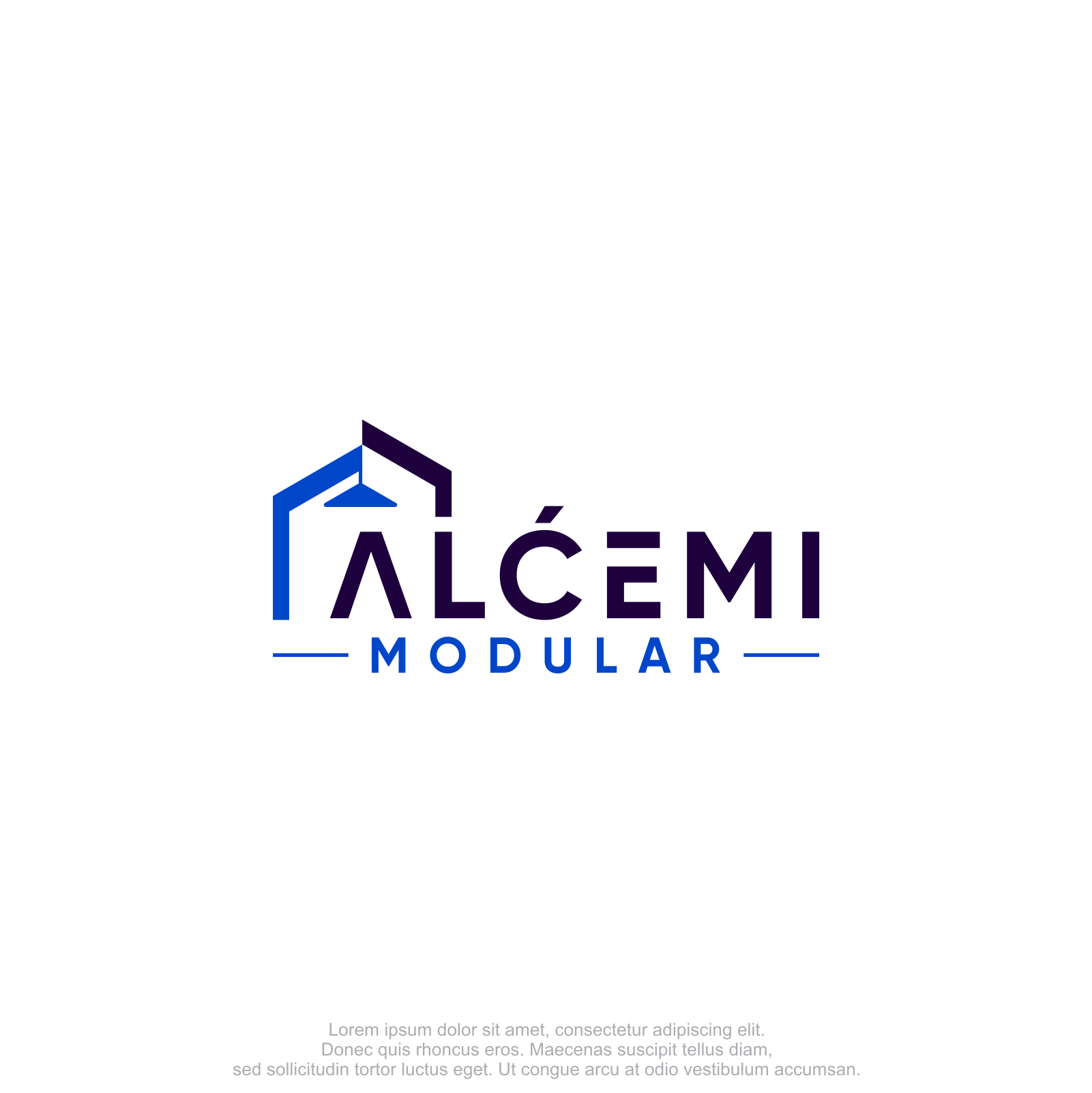 Logo Design by M.Syaiful Huda for ALCEMI MODULAR | Design #37724633