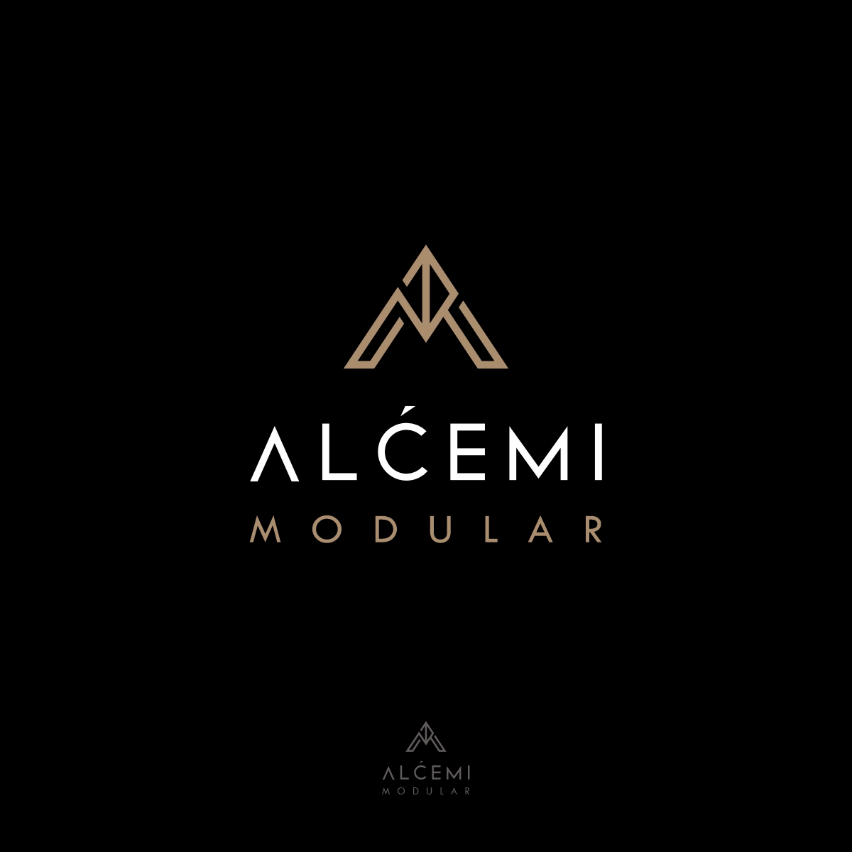 Logo Design by Ashani Bhattacharya for ALCEMI MODULAR | Design #37726291