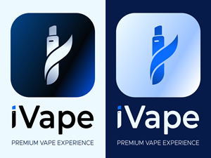 New Apple inspired Logo for Premium Vape Ecommerce: www.ivape.ch