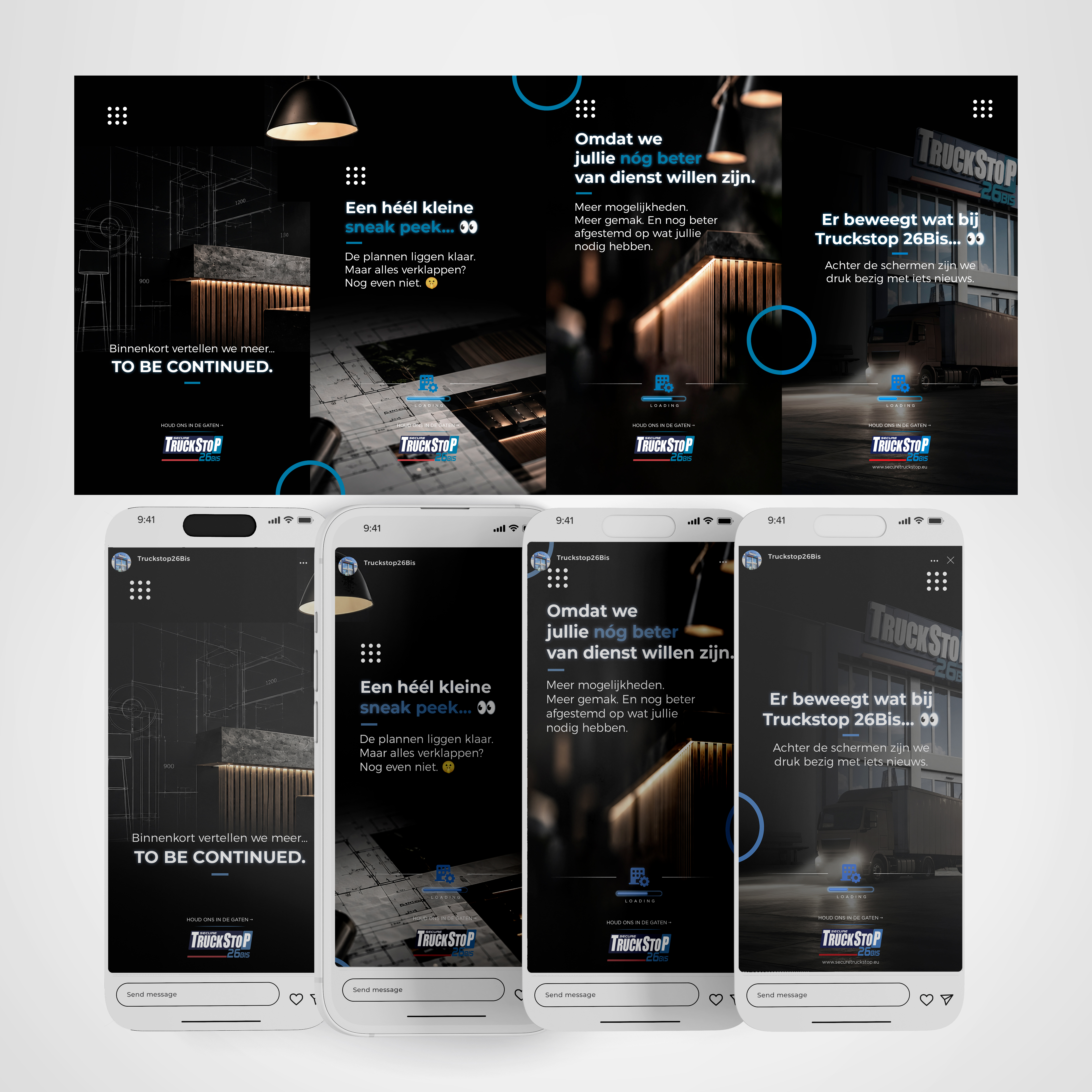 Graphic Design by ArchaProduction for Truckstop 26Bis BV | Design #37733641