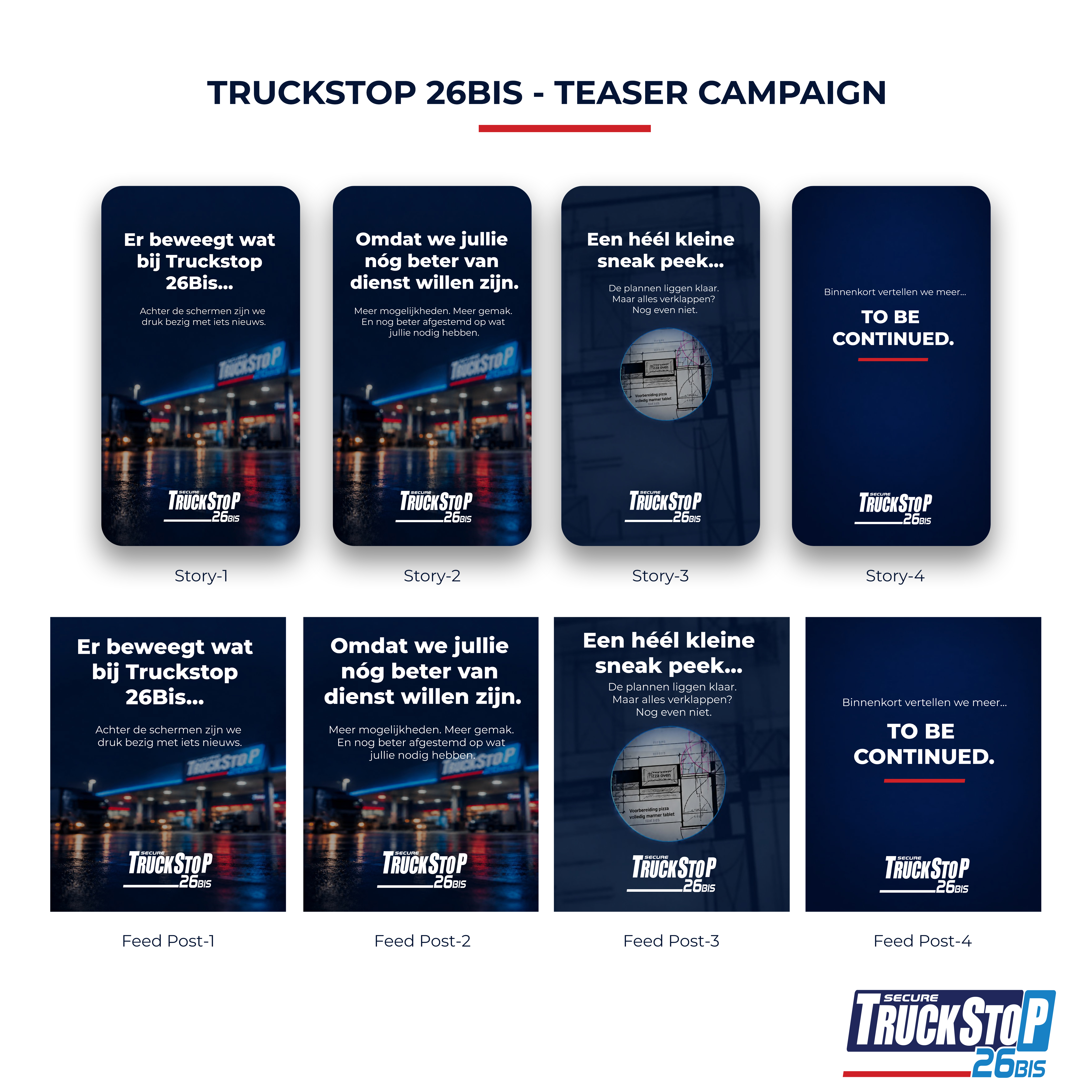 Graphic Design by Desire Design Solutions for Truckstop 26Bis BV | Design #37744544