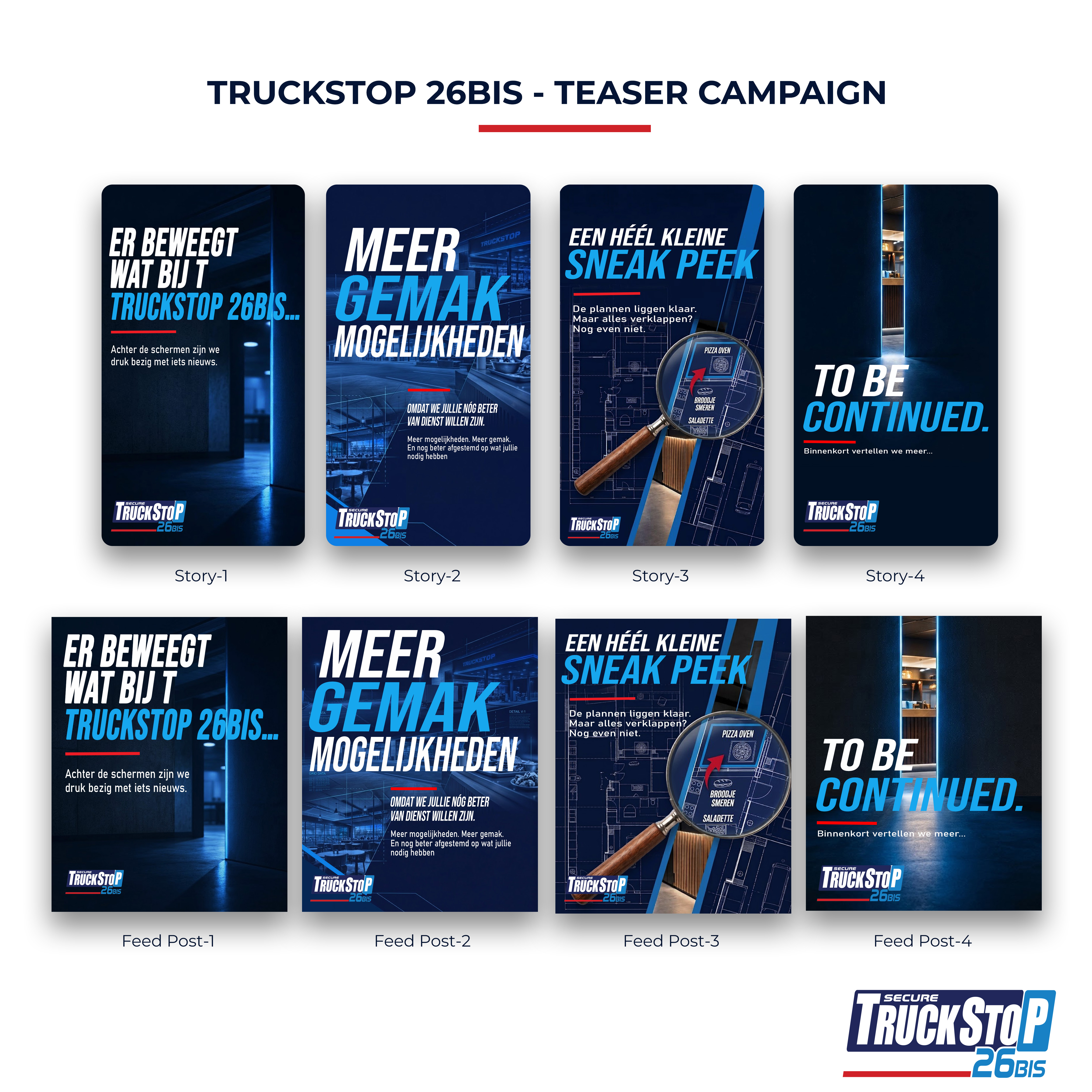 Graphic Design by Desire Design Solutions for Truckstop 26Bis BV | Design #37745176