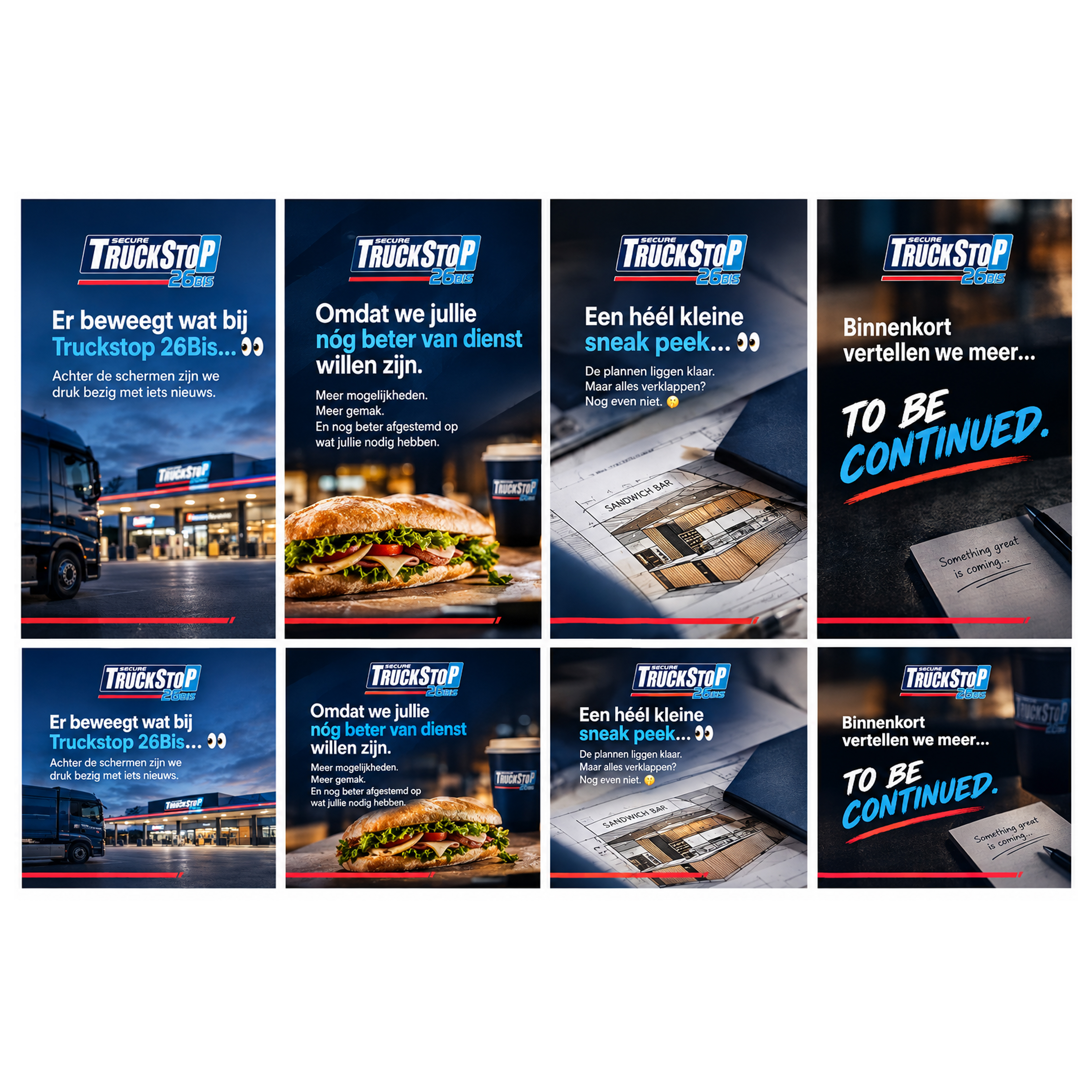 Graphic Design by MarkindDesign for Truckstop 26Bis BV | Design #37750752