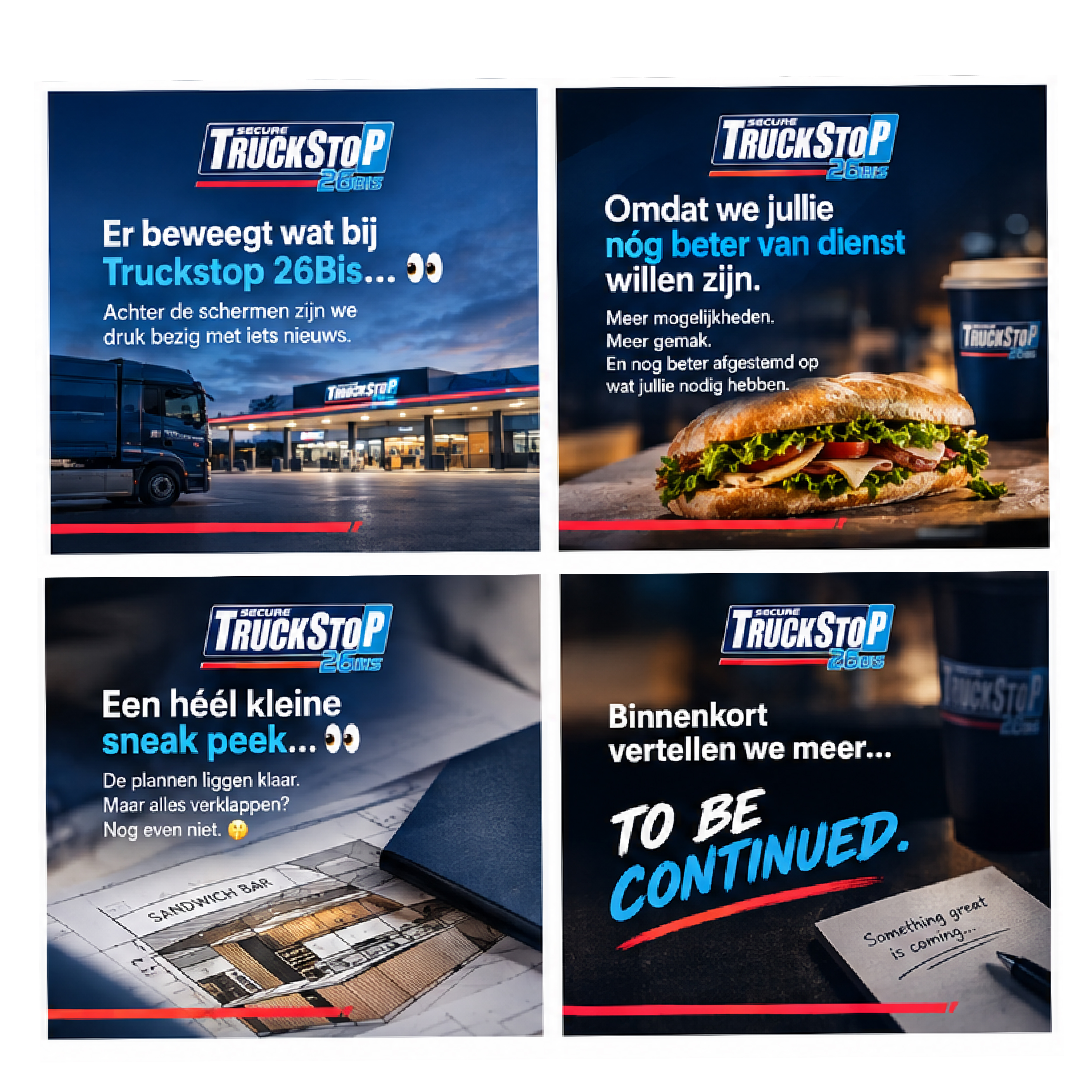 Graphic Design by MarkindDesign for Truckstop 26Bis BV | Design #37750753