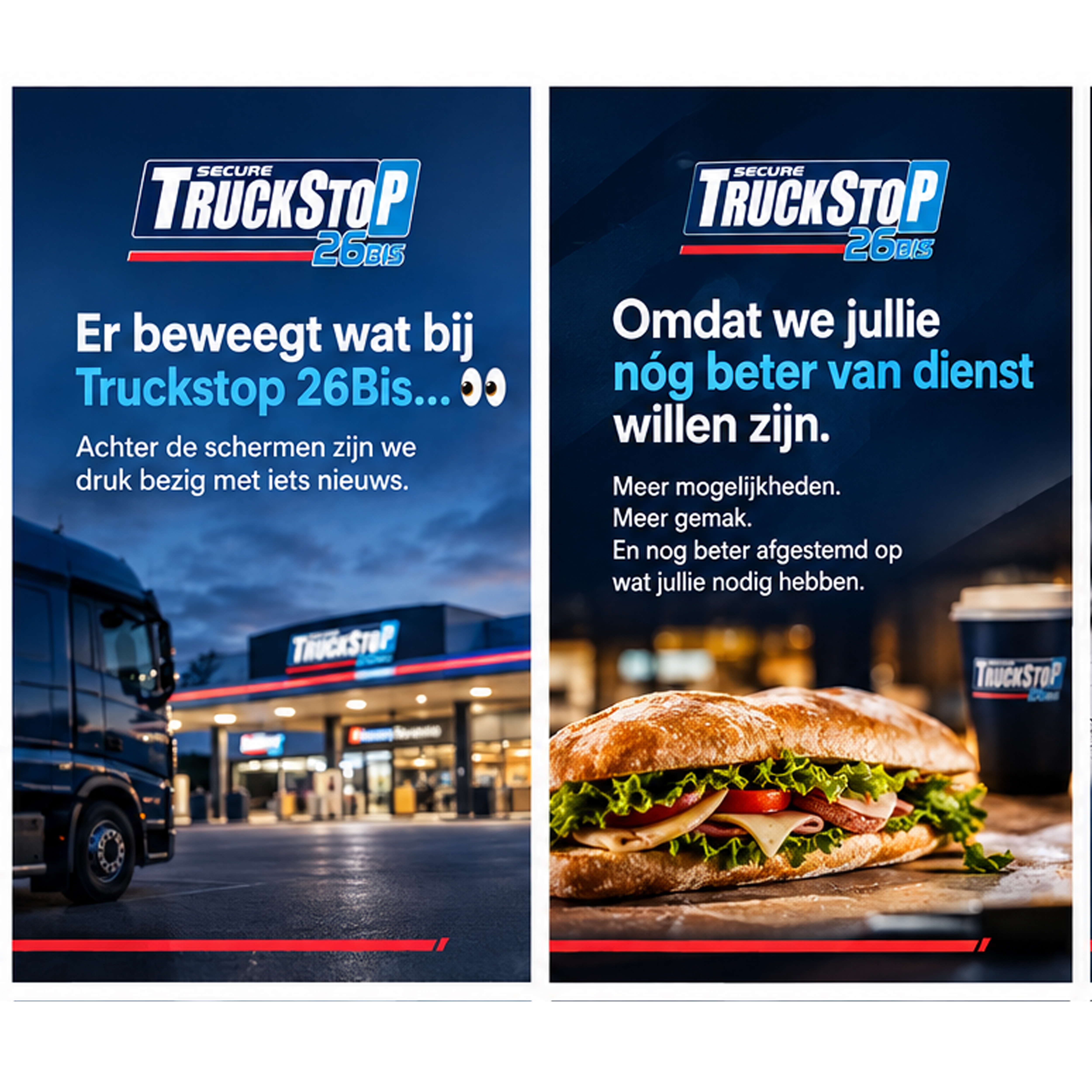 Graphic Design by MarkindDesign for Truckstop 26Bis BV | Design #37750755