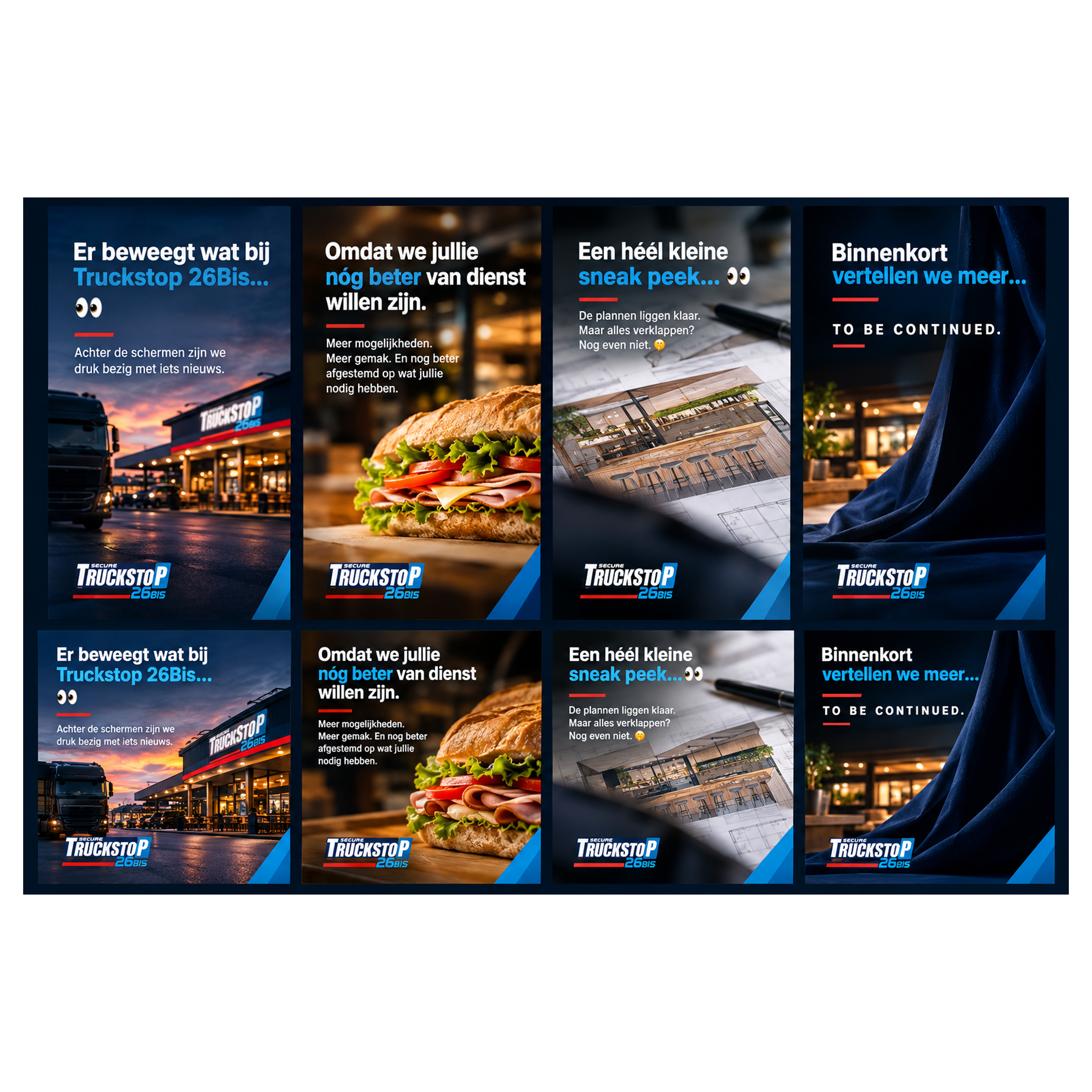 Graphic Design by MarkindDesign for Truckstop 26Bis BV | Design #37750762