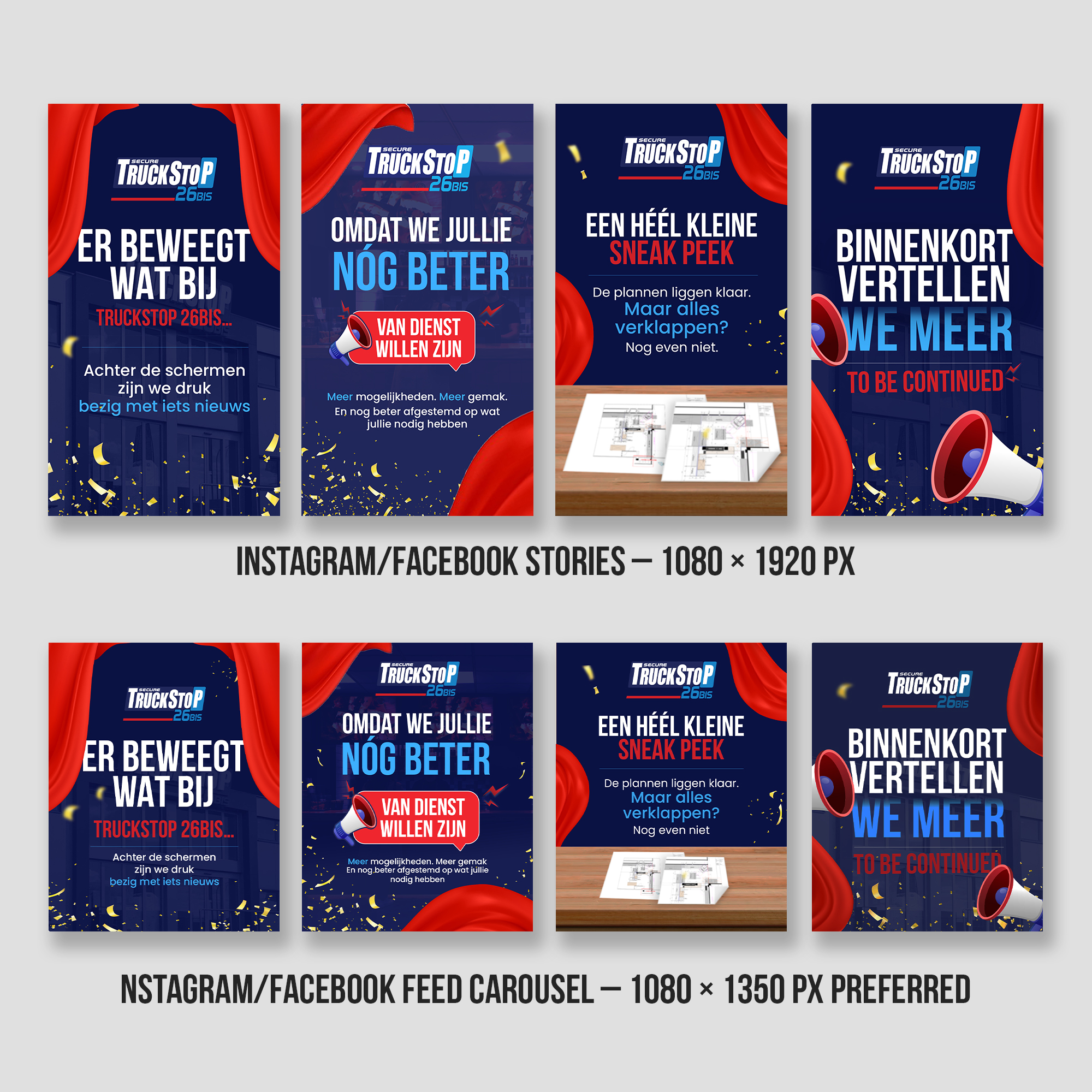 Graphic Design by debdesign for Truckstop 26Bis BV | Design #37744301