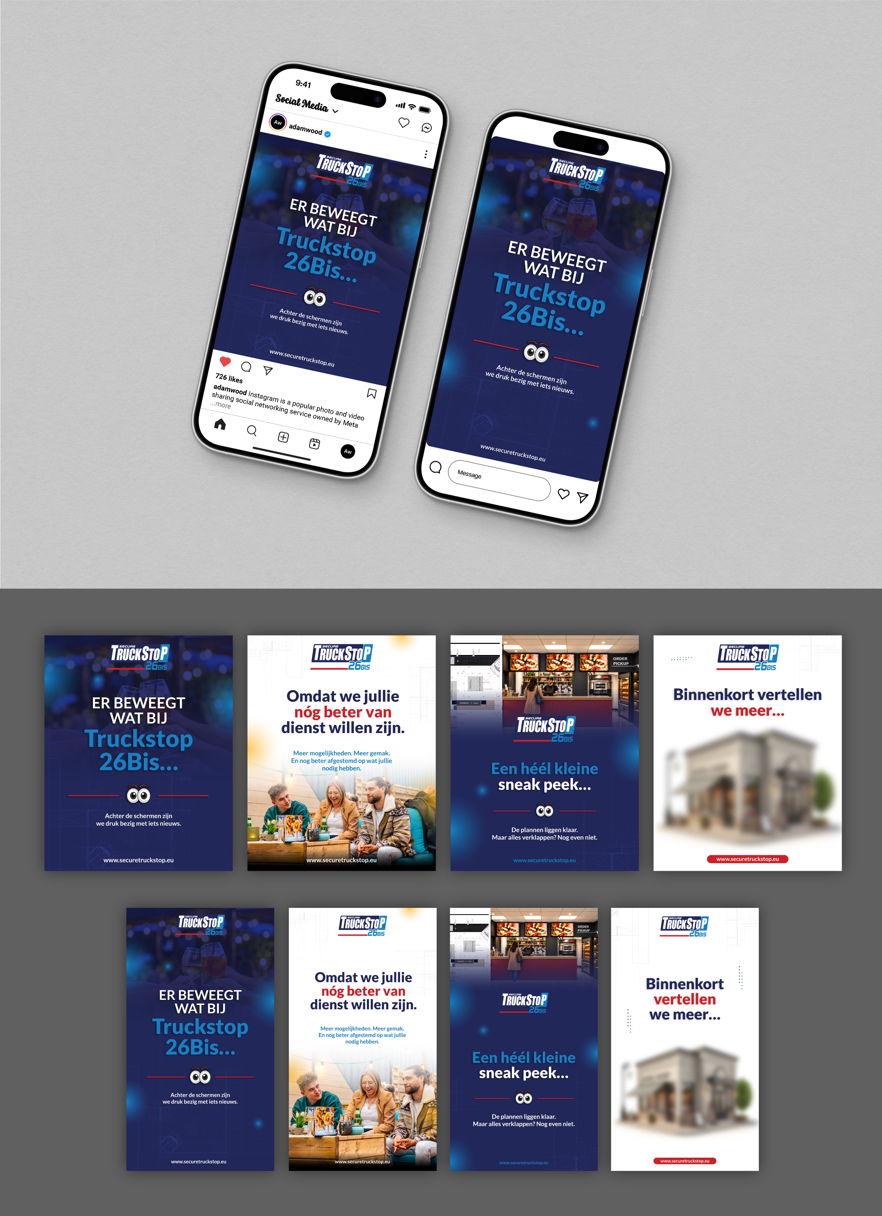 Graphic Design by Impressive Designs for Truckstop 26Bis BV | Design #37732944
