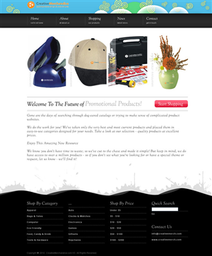 Web Design by LFS Designs for Creative Merchandise | Design #71752