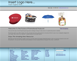 Web Design by Ryan Stinde for Creative Merchandise | Design #69866