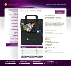 Web Design by Sky Ram for Creative Merchandise | Design: #72847