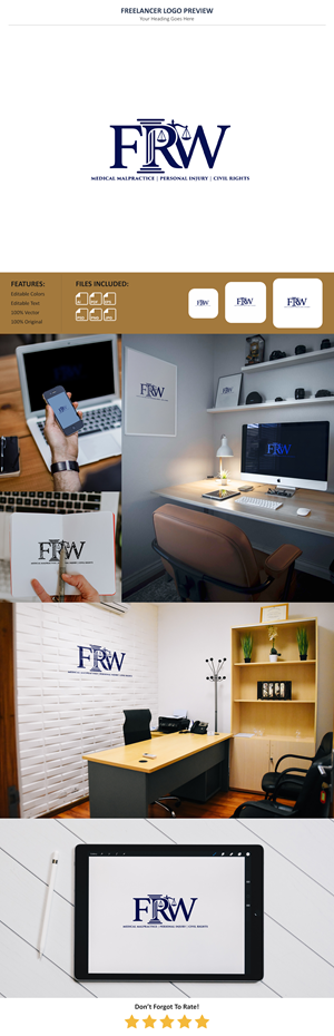 Logo Design by Pixel Signature for O'BRIEN COLEMAN & WRIGHT, LLC | Design: #37734281