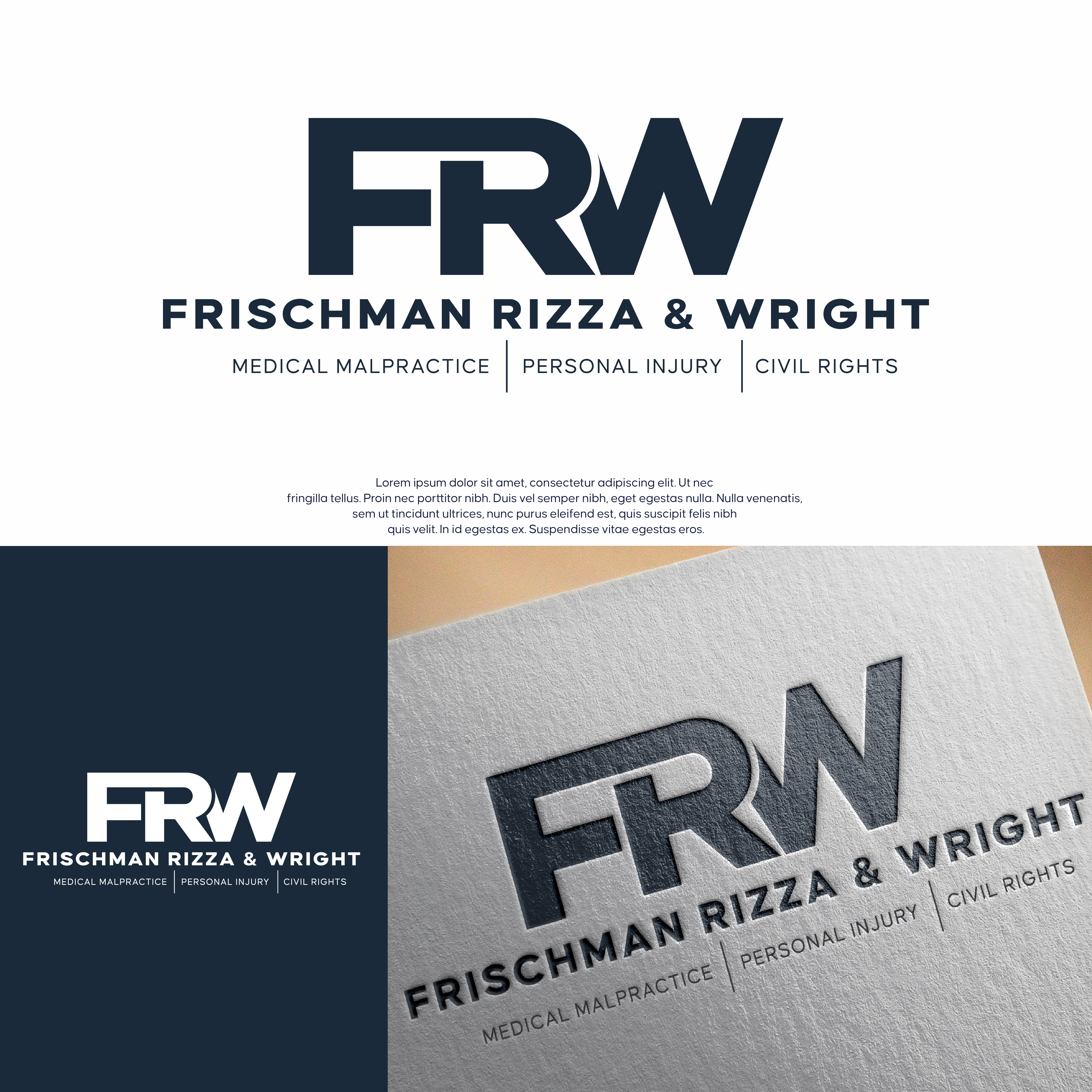 Logo Design by Fortune Howard Designs for O'BRIEN COLEMAN & WRIGHT, LLC | Design #37737832