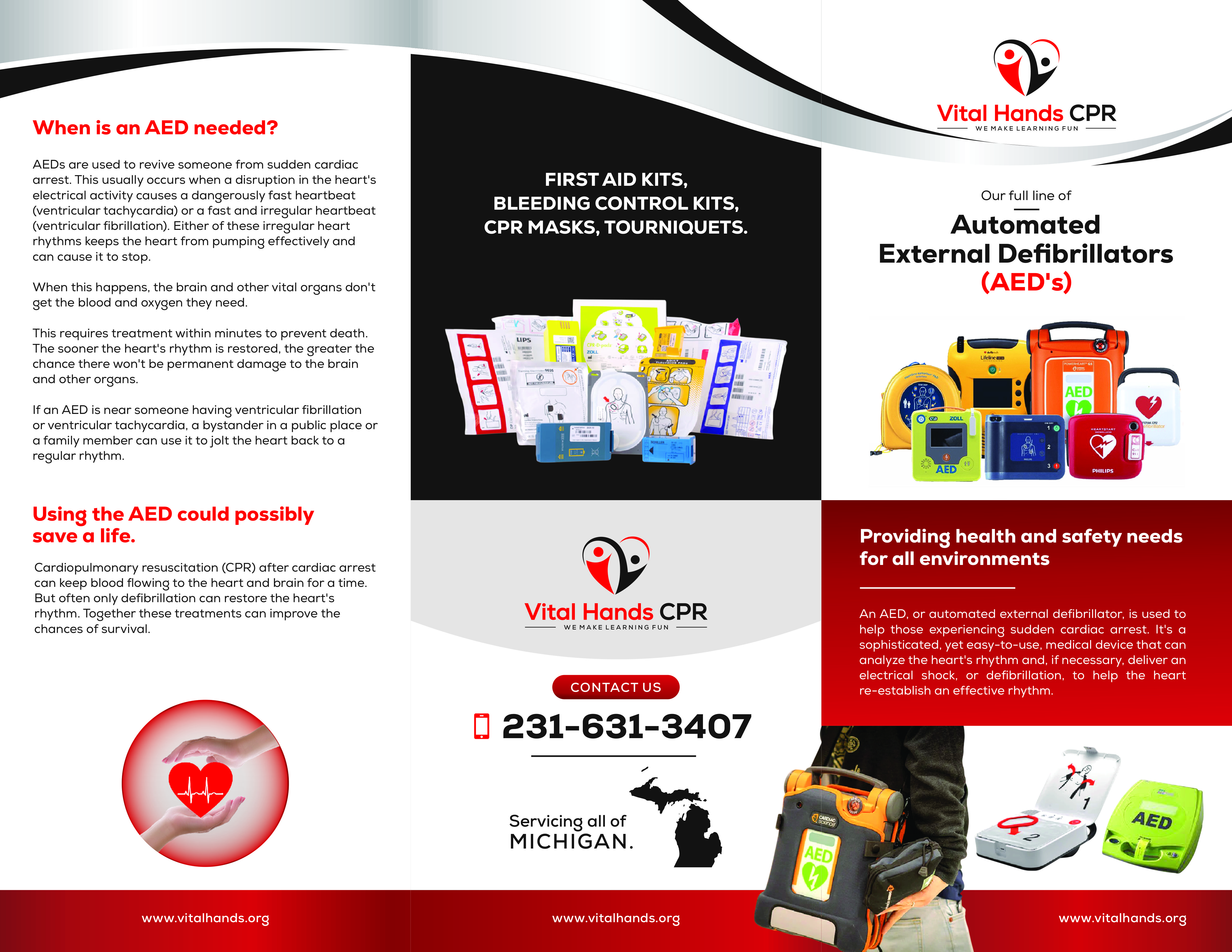 Flyer Design by dadaMEDIA for Vital Hands LLC | Design #37737257
