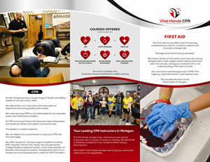 Flyer Design by dadaMEDIA for Vital Hands LLC | Design #37740802
