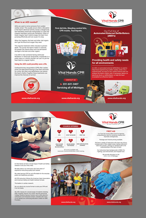 Flyer Design by Stan$oul for Vital Hands LLC | Design: #37736622