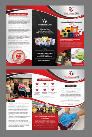 Flyer Design by Stan$oul for Vital Hands LLC | Design: #37738428