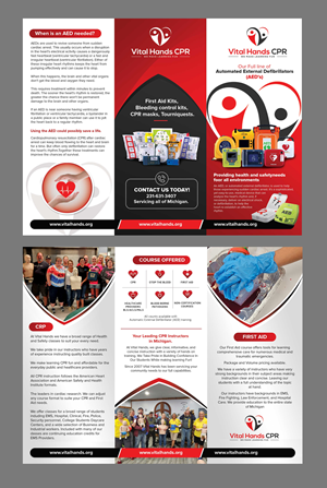 Flyer Design by Stan$oul for Vital Hands LLC | Design: #37738434