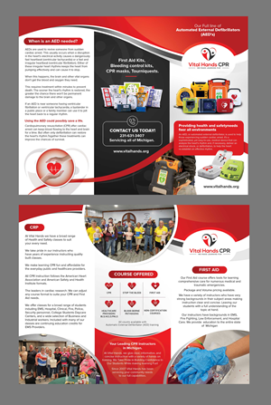 Flyer Design by Stan$oul for Vital Hands LLC | Design: #37738443