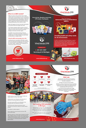 Flyer-Design von Stan$oul für Vital Hands LLC | Design: #37740679
