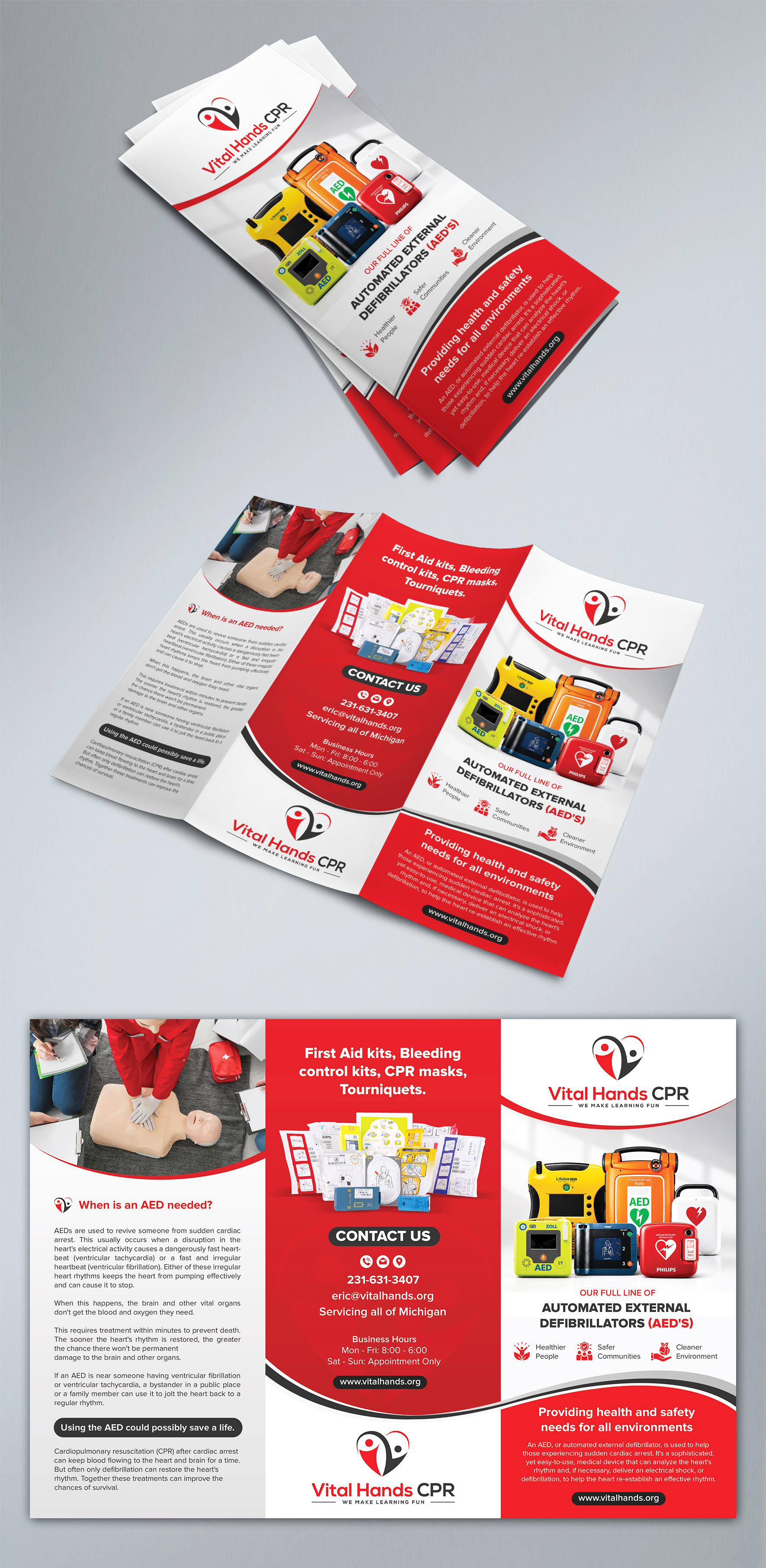 Flyer Design by SAI DESIGNS for Vital Hands LLC | Design #37739178