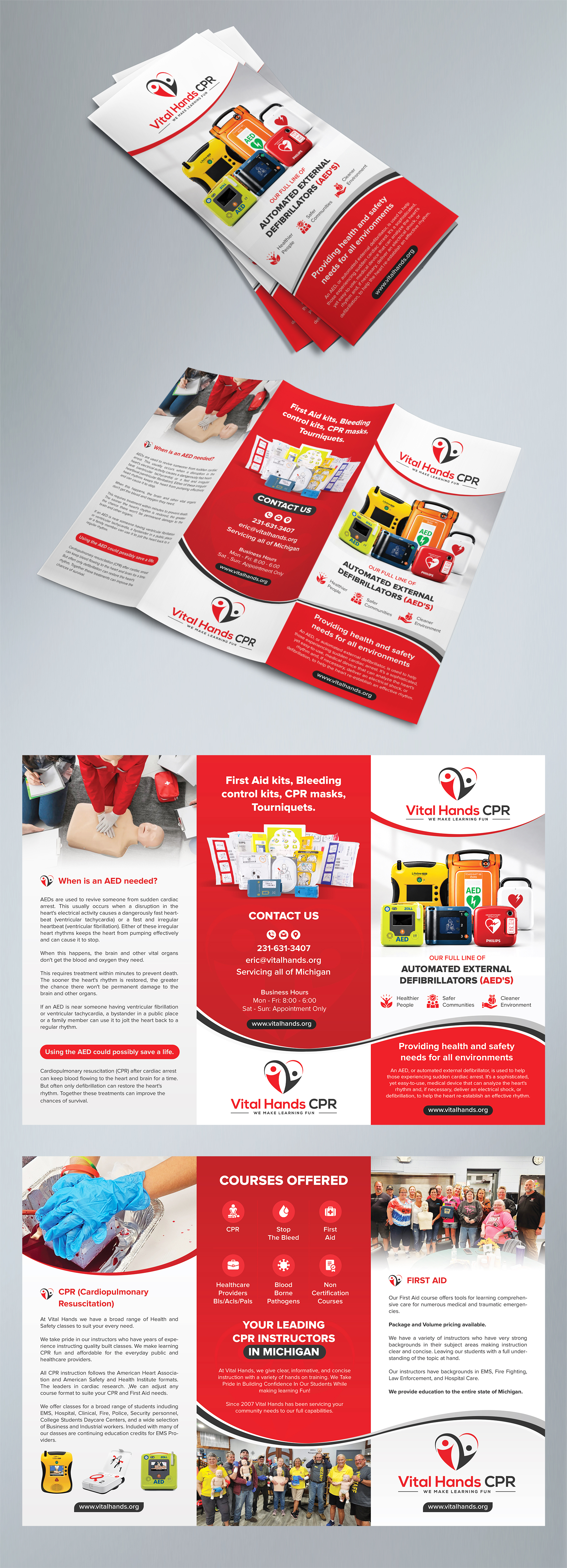 Flyer Design by SAI DESIGNS for Vital Hands LLC | Design #37739301