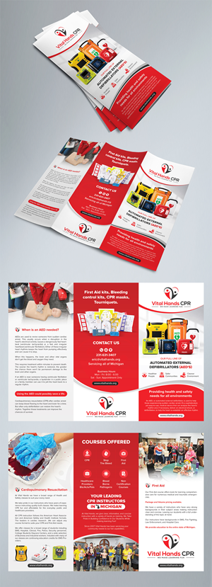 Flyer-Design von SAI DESIGNS für Vital Hands LLC | Design: #37740012