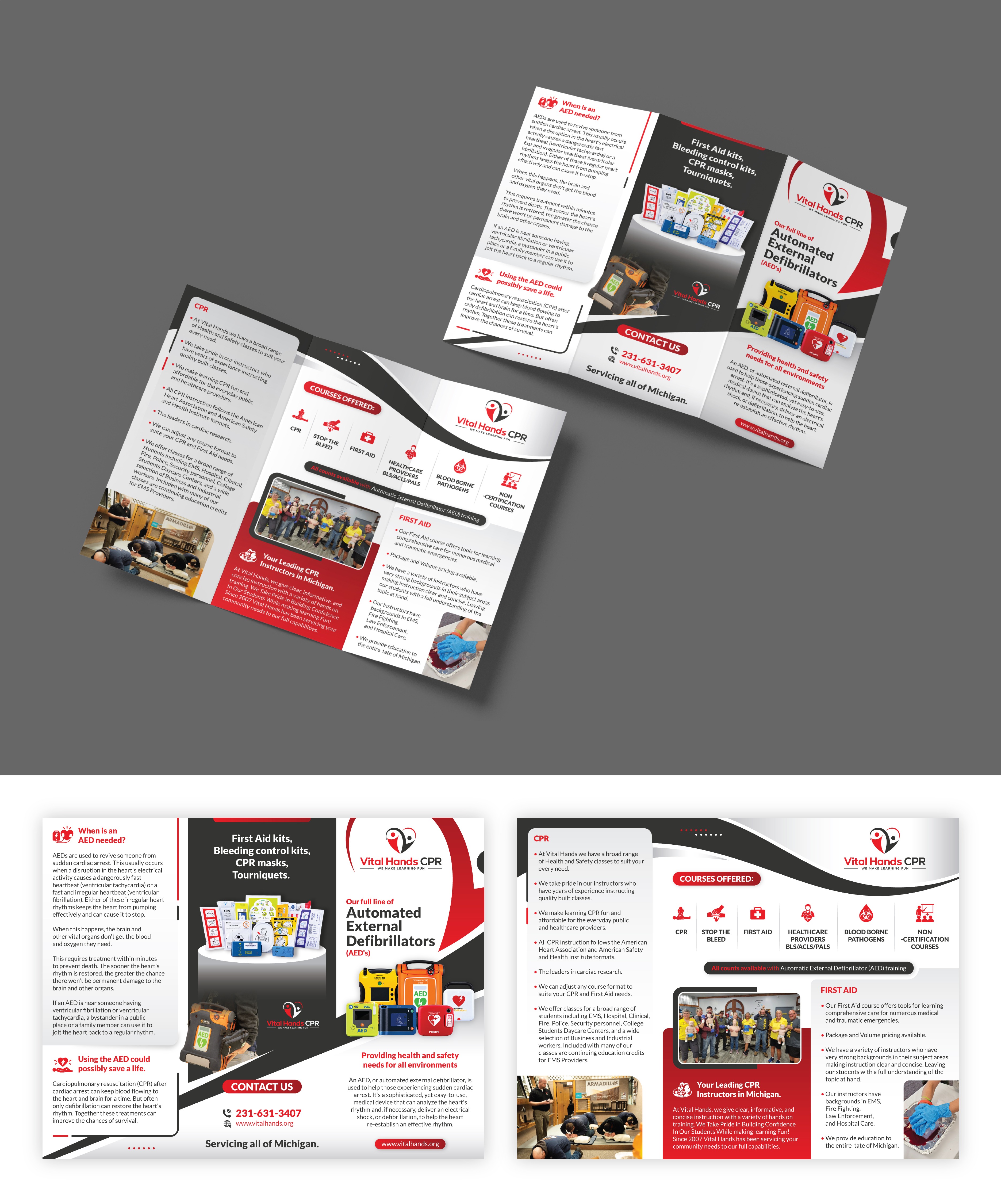 Flyer-Design von Impressive Designs für Vital Hands LLC | Design #37738674