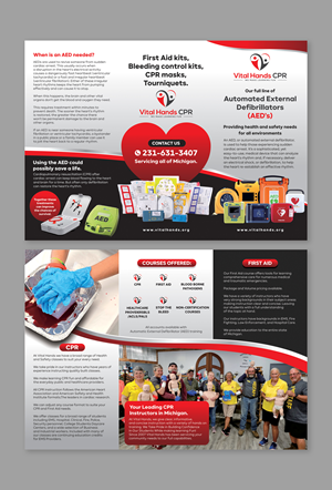 Flyer Design by Dzhafir for Vital Hands LLC | Design: #37738843