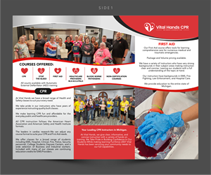 Flyer Design by ThiagoB for Vital Hands LLC | Design: #37737495