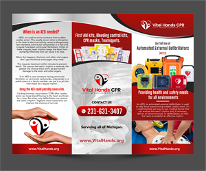 Flyer Design by ThiagoB for Vital Hands LLC | Design: #37737869