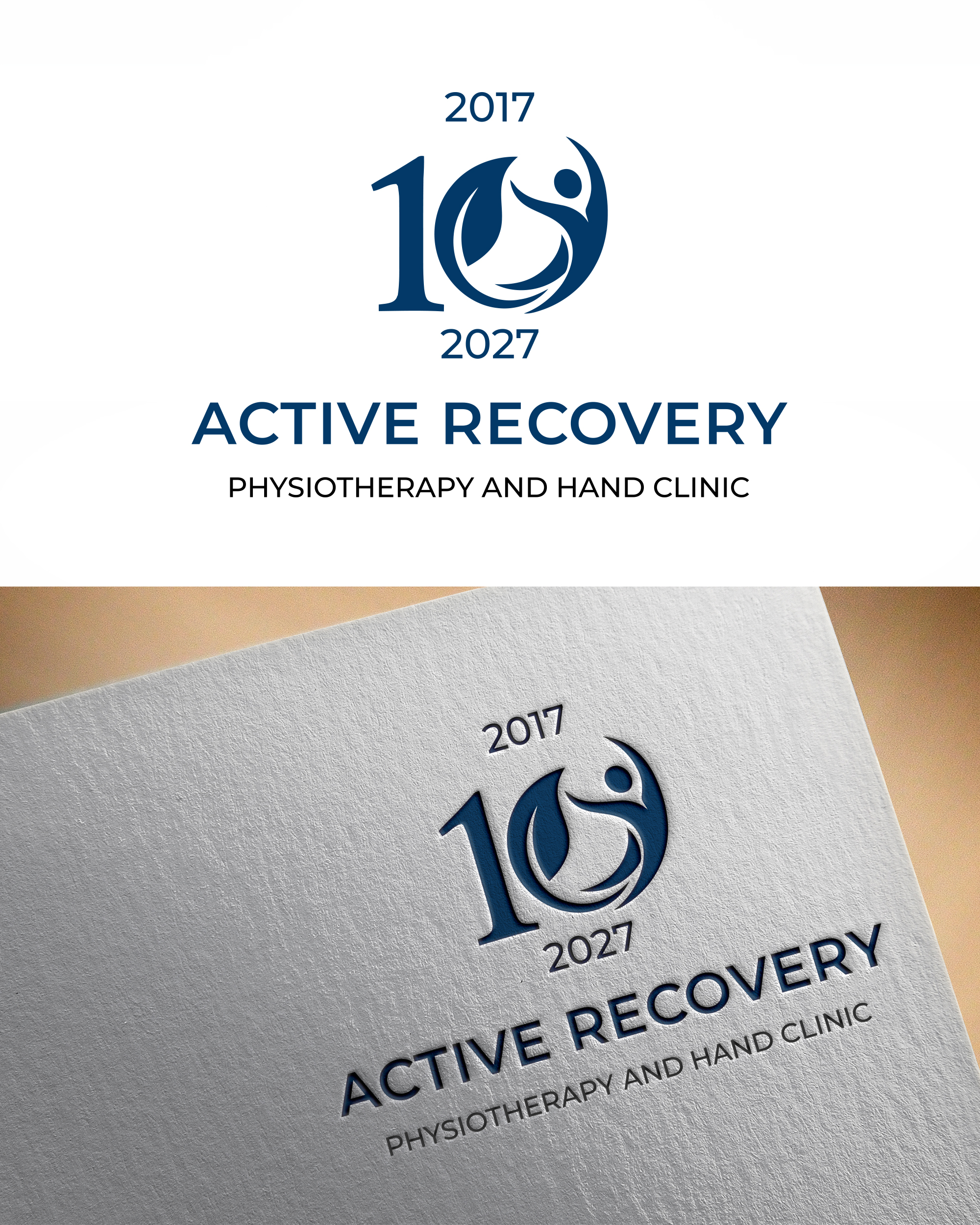 Logo Design by Visionary Creations for Active Recovery Physiotherapy & Hand Clinic | Design #37755372