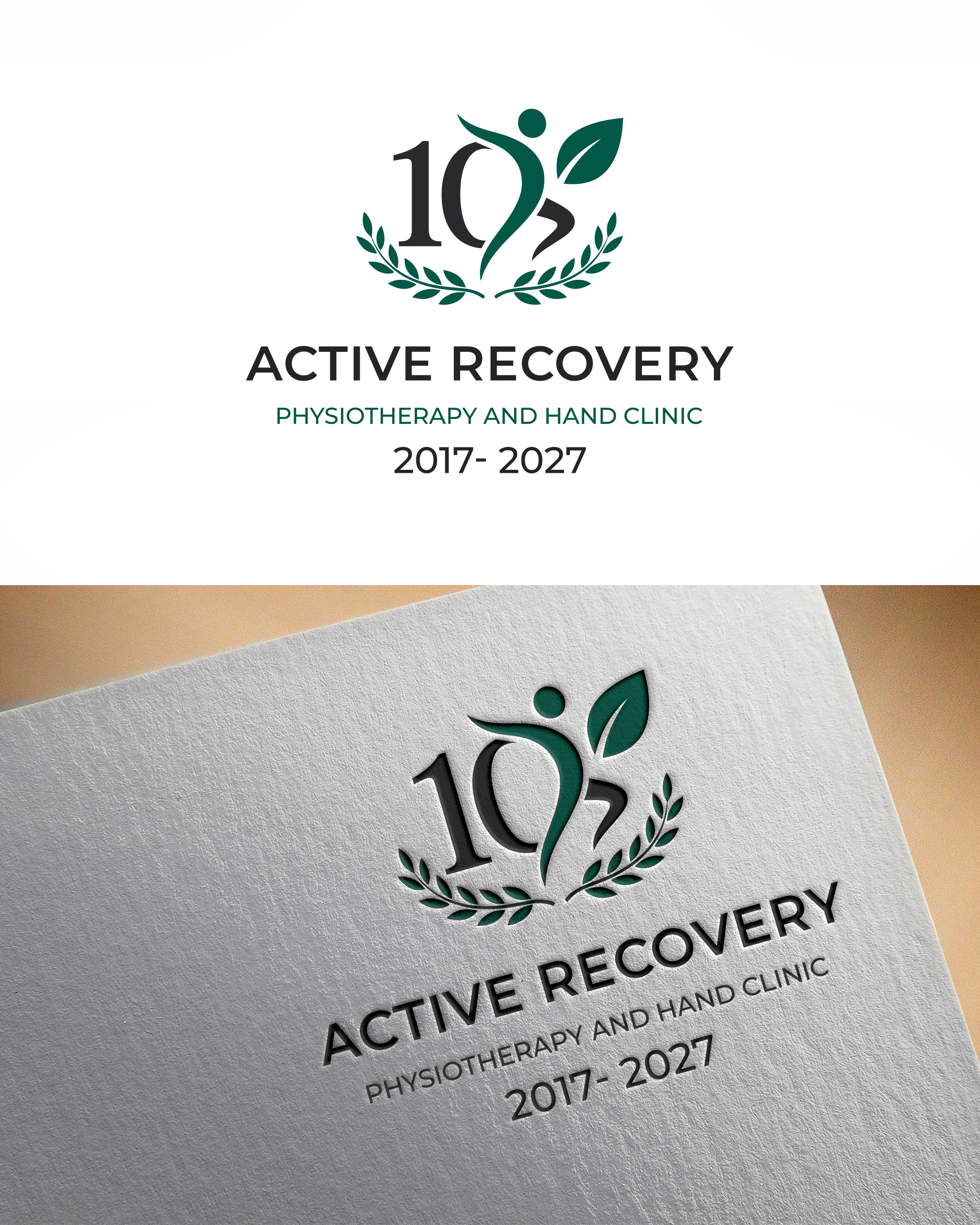 Logo Design by Visionary Creations for Active Recovery Physiotherapy & Hand Clinic | Design #37755377