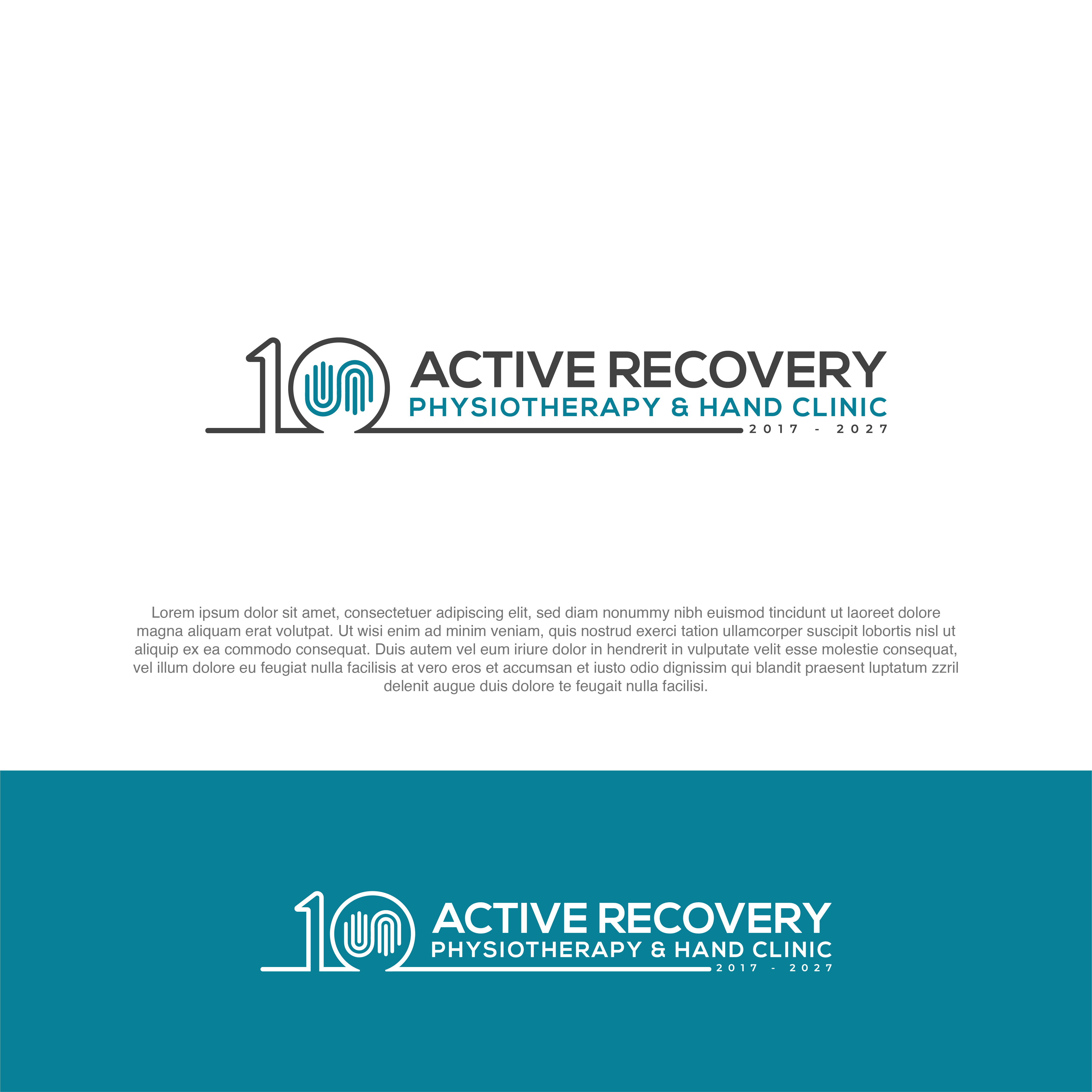 Logo Design by Hammad09 for Active Recovery Physiotherapy & Hand Clinic | Design #37763519