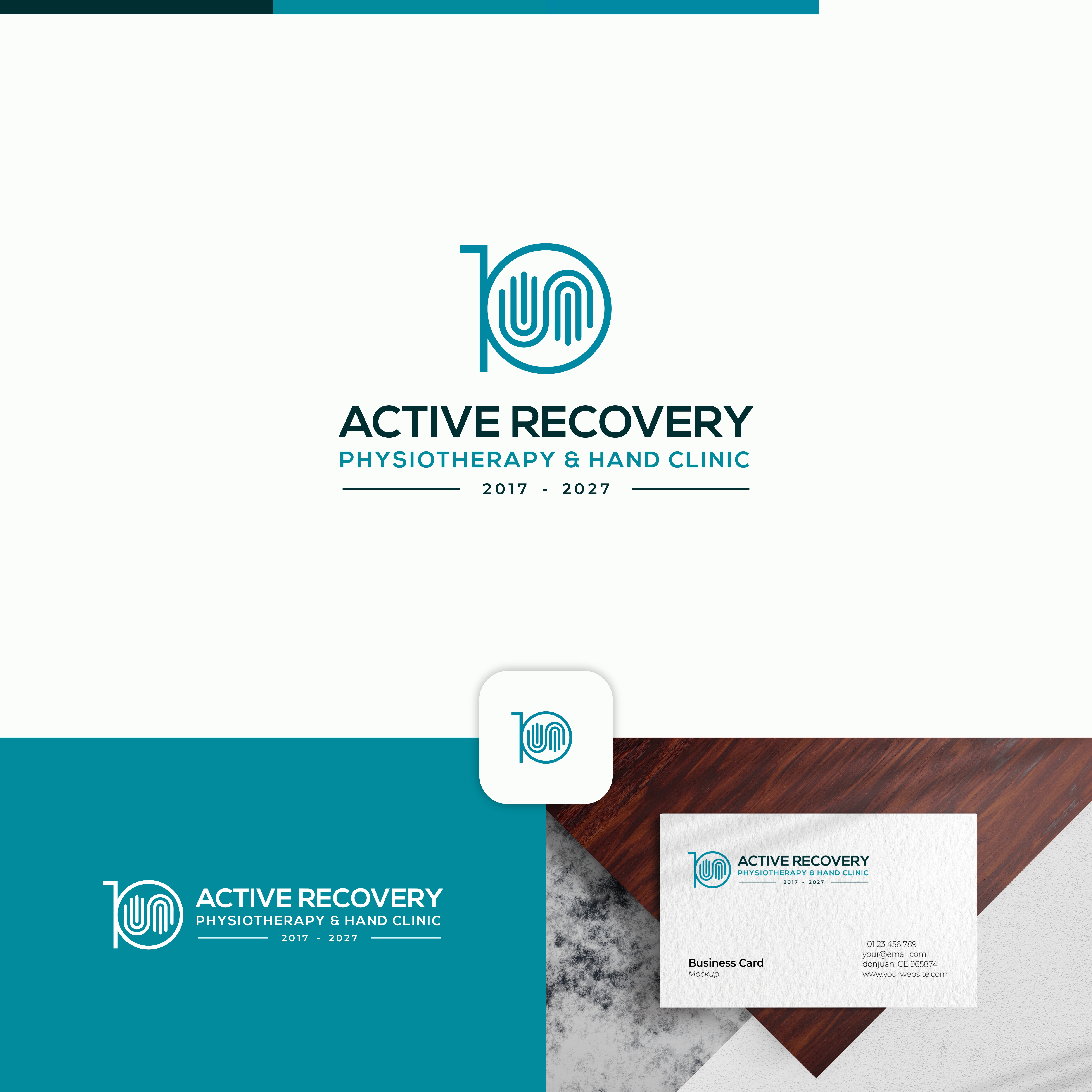 Logo Design by Dell_a.Design for Active Recovery Physiotherapy & Hand Clinic | Design #37750903