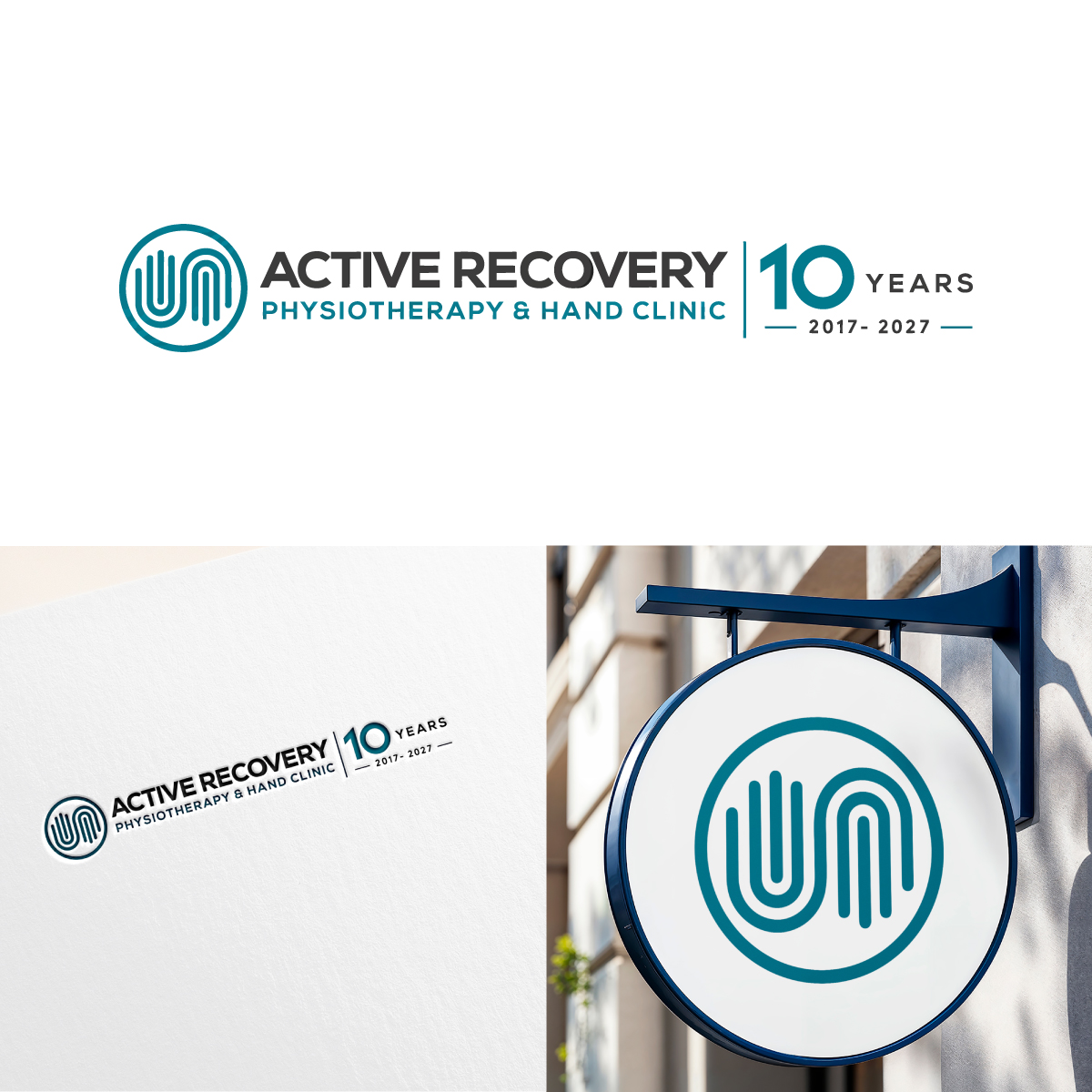 Logo Design by Virtuoso_designs for Active Recovery Physiotherapy & Hand Clinic | Design #37746262
