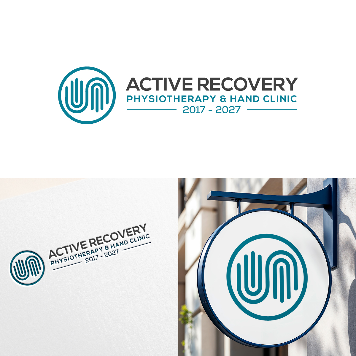Logo Design by Virtuoso_designs for Active Recovery Physiotherapy & Hand Clinic | Design #37746265