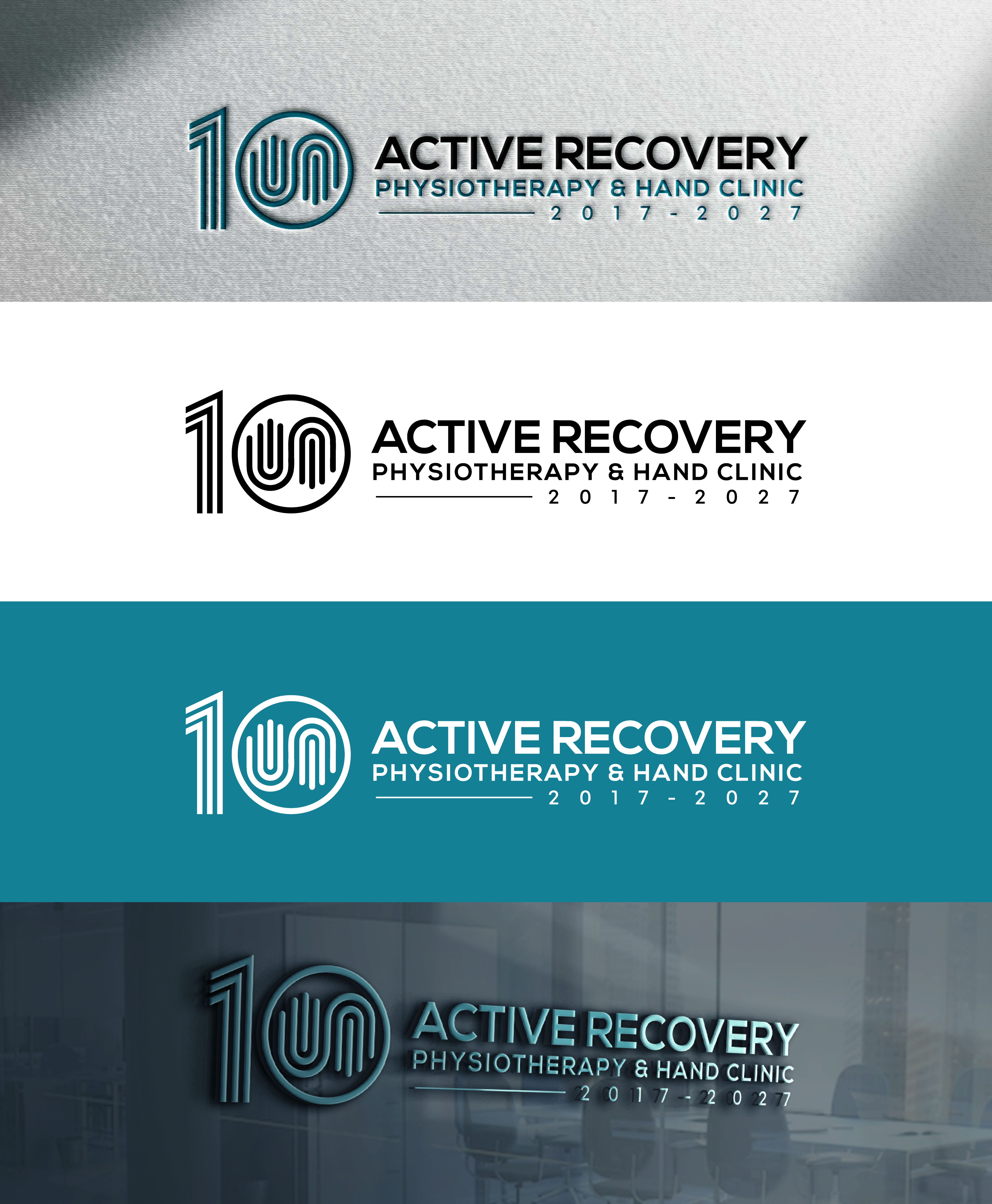 Logo Design by Studio Vertex for Active Recovery Physiotherapy & Hand Clinic | Design #37750654