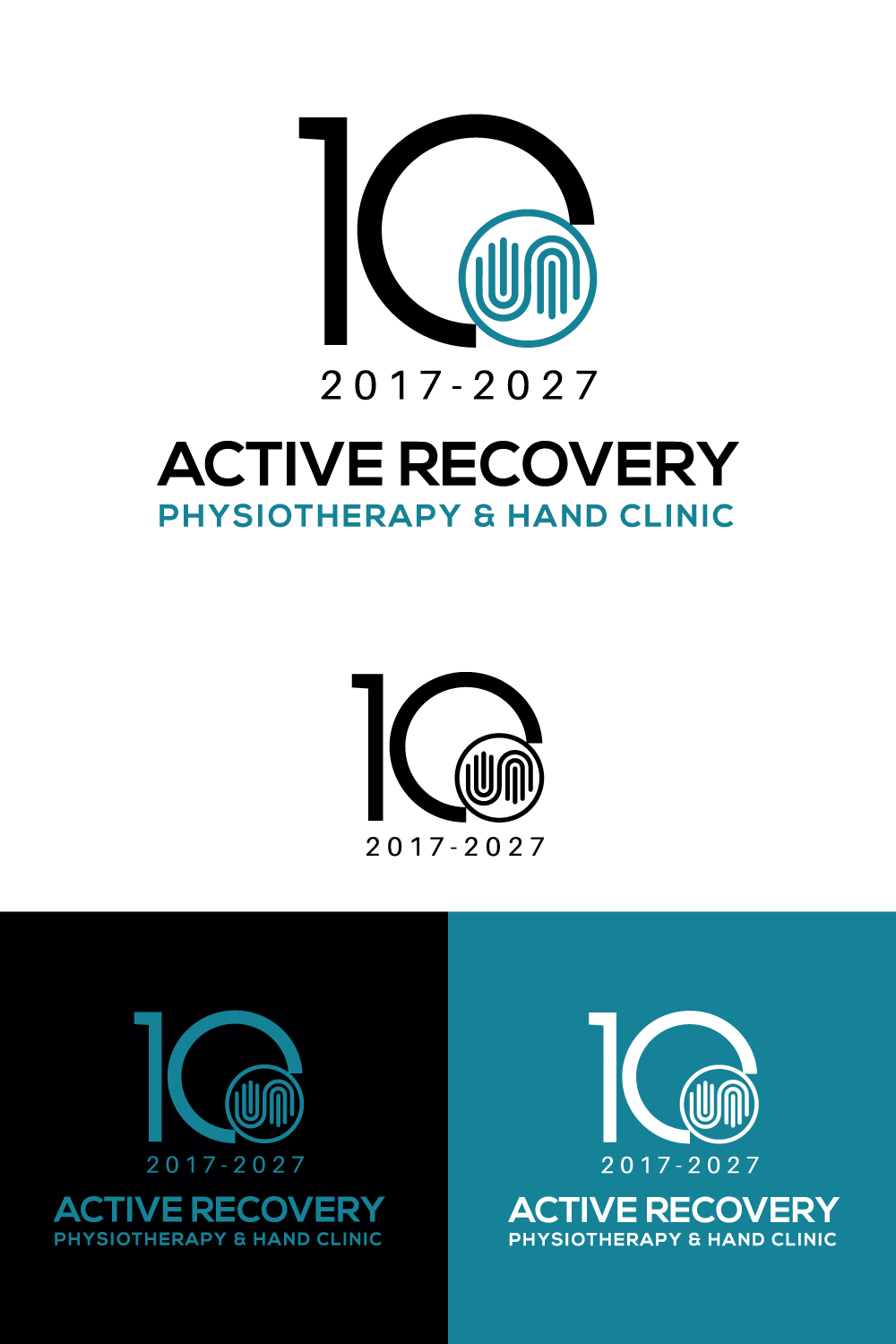 Logo Design by H4R5Z for Active Recovery Physiotherapy & Hand Clinic | Design #37745770