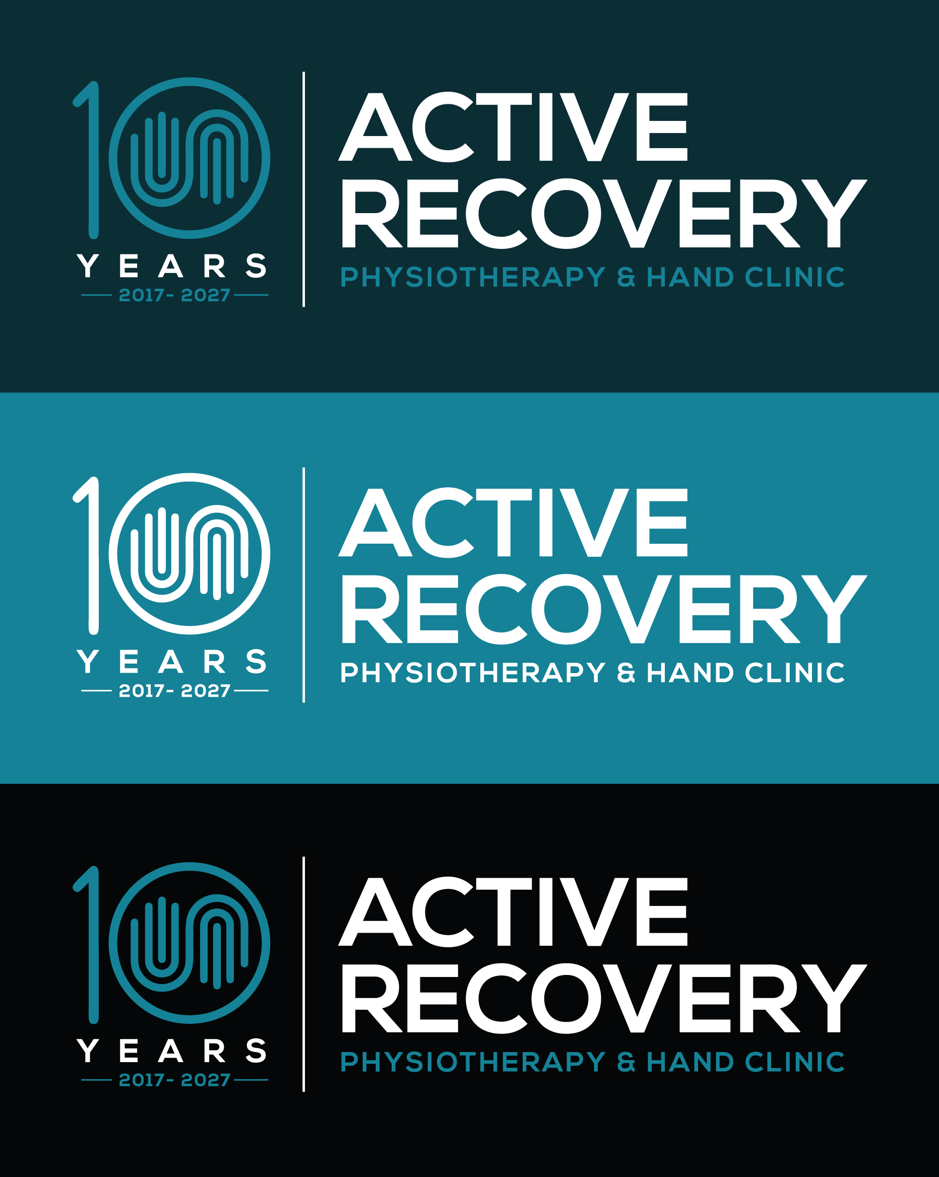 Logo Design by Atec for Active Recovery Physiotherapy & Hand Clinic | Design #37746975