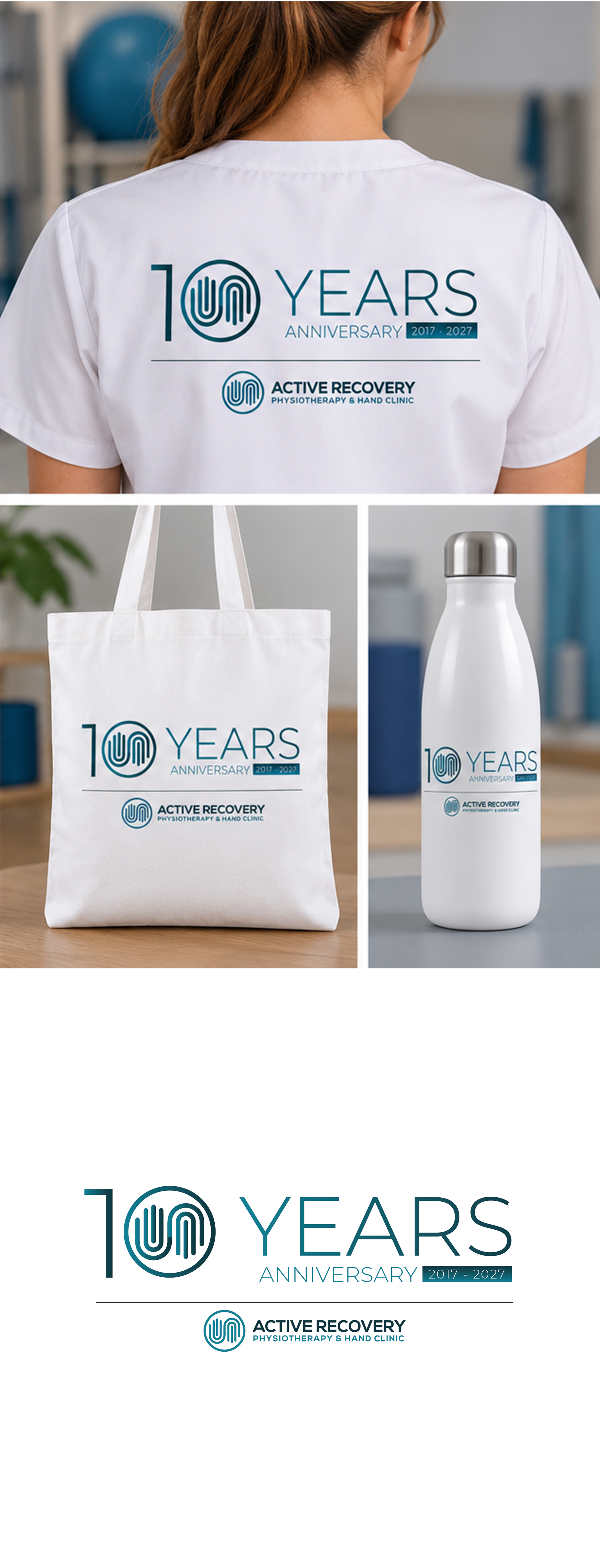 Logo Design by Sandeep G. for Active Recovery Physiotherapy & Hand Clinic | Design #37751046