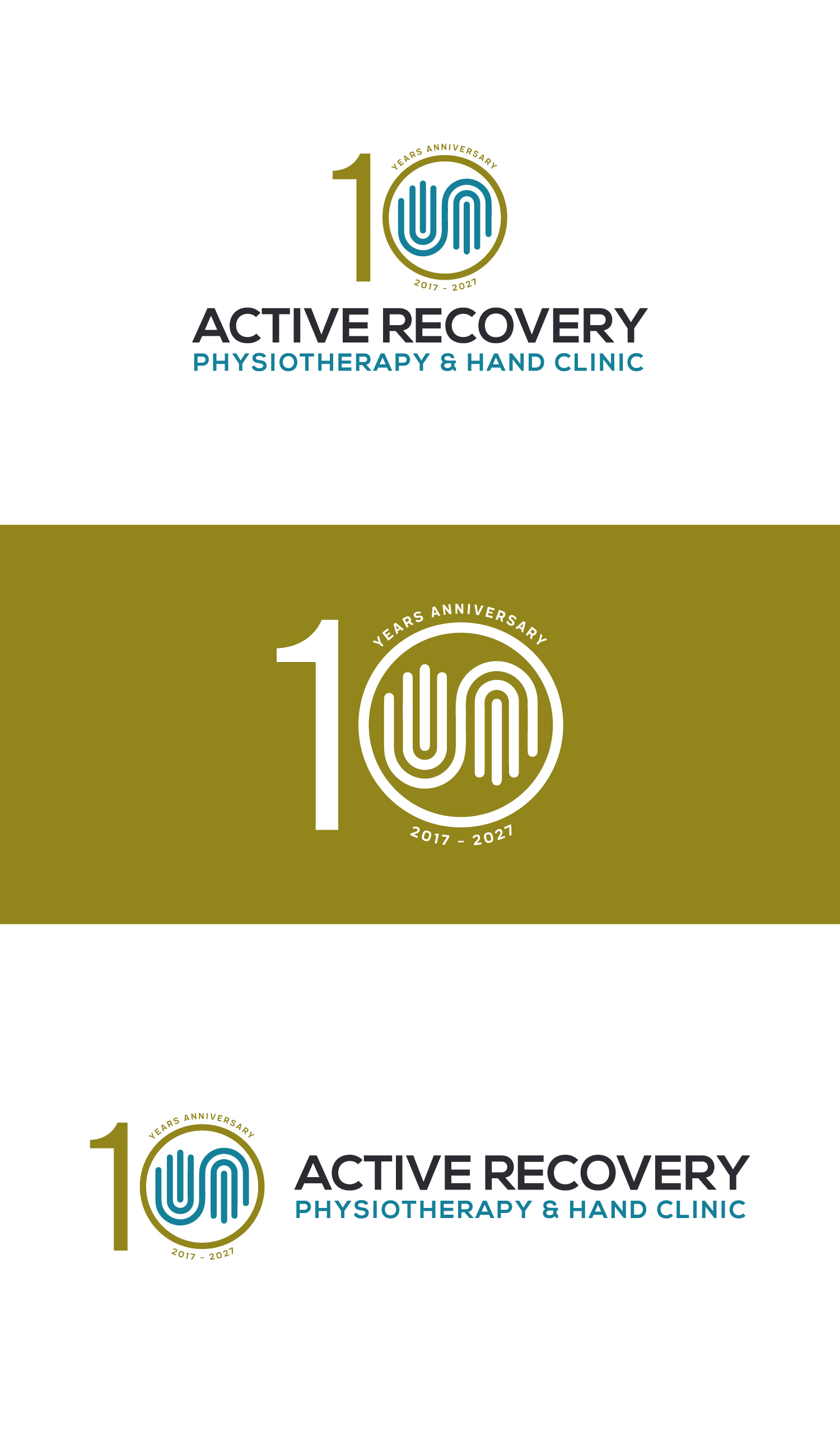 Logo Design by oxkenzie for Active Recovery Physiotherapy & Hand Clinic | Design #37763263