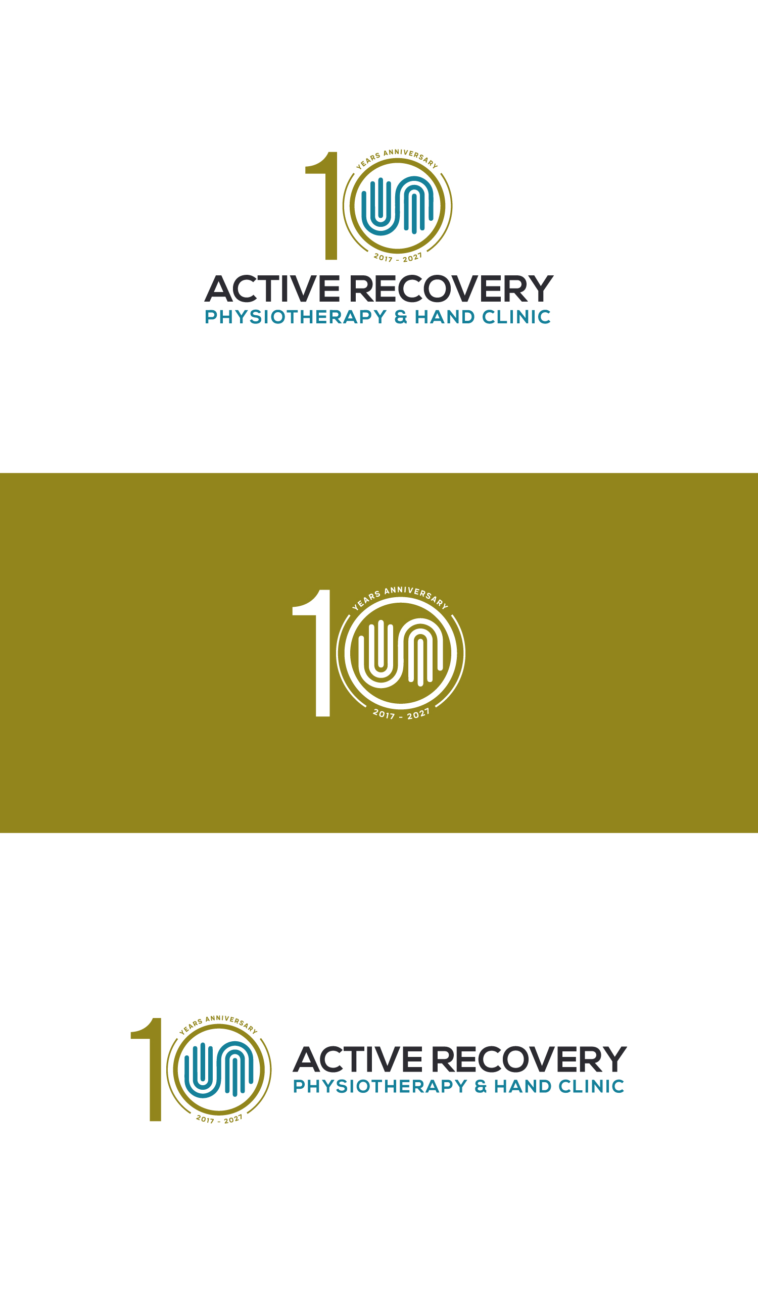 Logo Design by oxkenzie for Active Recovery Physiotherapy & Hand Clinic | Design #37763274