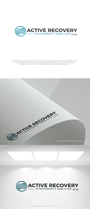 Logo Design by zebronicgraphic for Active Recovery Physiotherapy & Hand Clinic | Design: #37747537