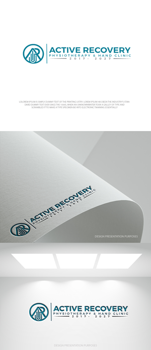 Logo Design by zebronicgraphic for Active Recovery Physiotherapy & Hand Clinic | Design: #37747543