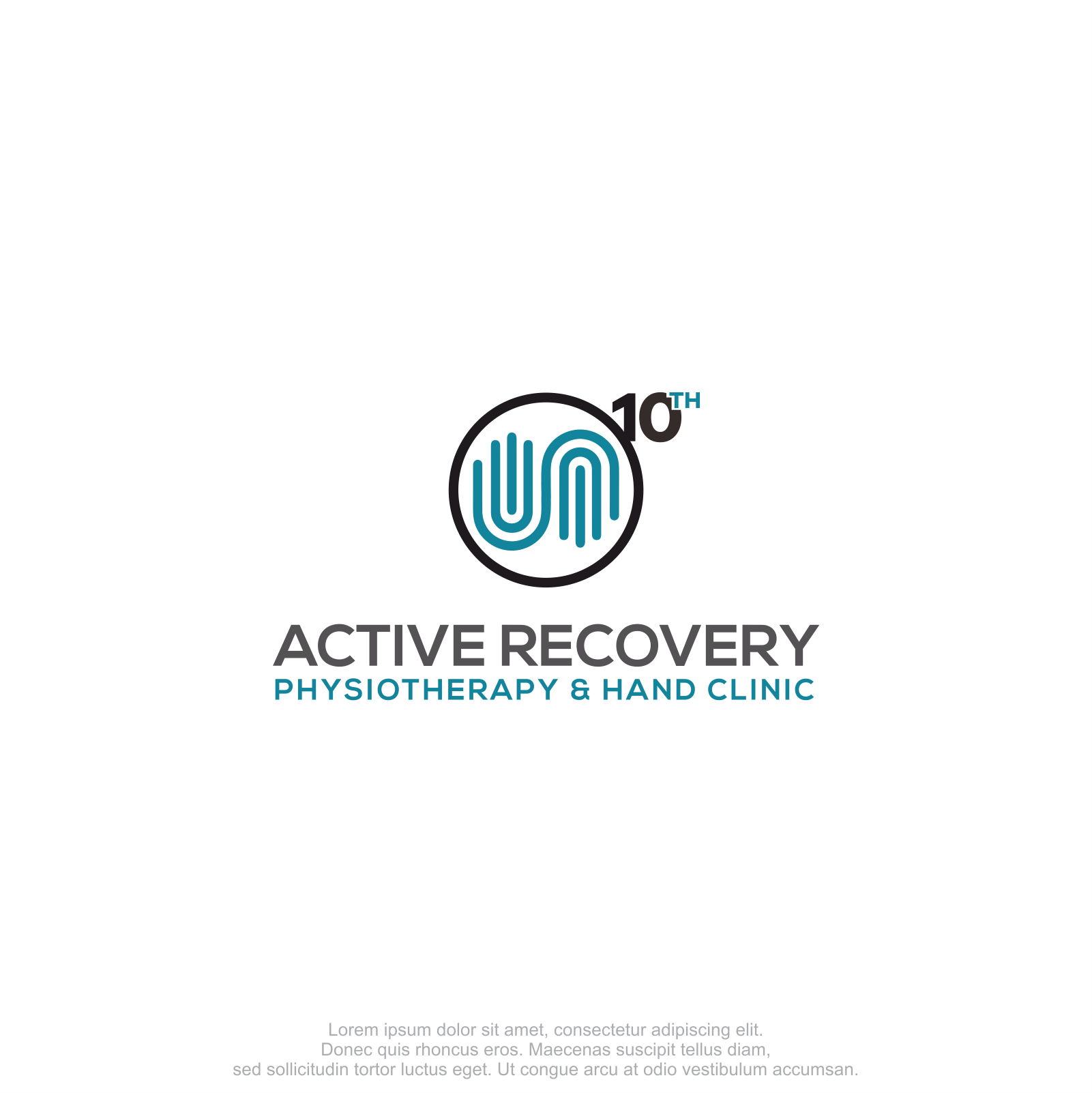 Logo Design by M.Syaiful Huda for Active Recovery Physiotherapy & Hand Clinic | Design #37746081