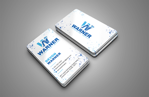 Business Card Design by Creative Moon Design for Warner Painting, Inc. | Design: #37752689