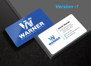 Business Card Design by Expert Bappy for Warner Painting, Inc. | Design: #37752457