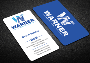 Business Card Design by Expert Bappy for Warner Painting, Inc. | Design: #37752640